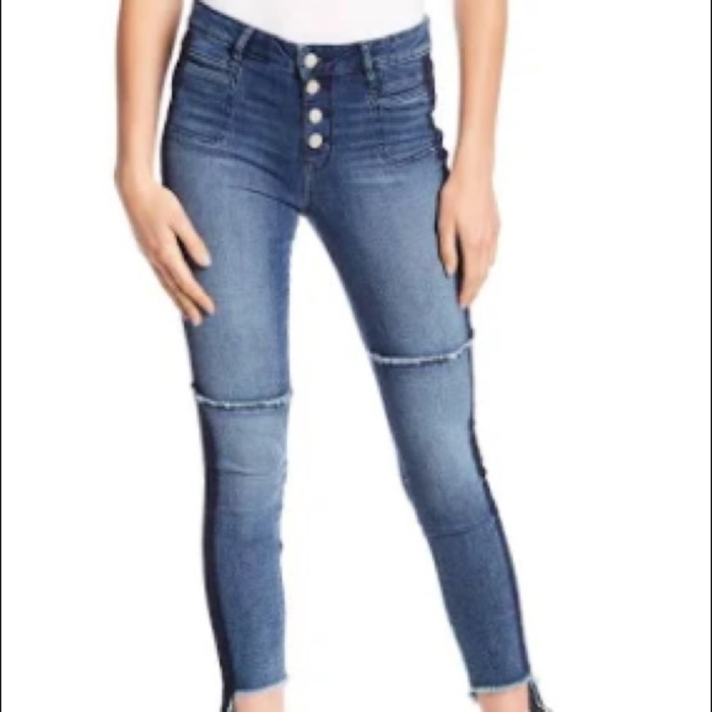 William Rast Two-Toned Jeans